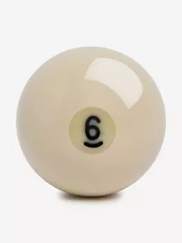 Шар бильярдный d=68 мм Русская Пирамида №06, Белый