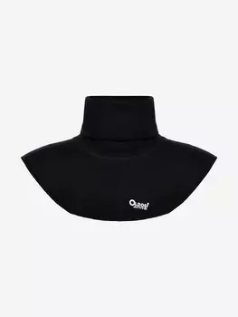 Шарф-манишка двухслойная, Черный