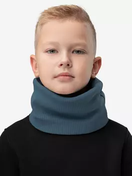 Шарф (Снуд) двухслойный детский bodo, Синий