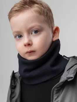 Шарф (Снуд) двухслойный детский bodo, Синий