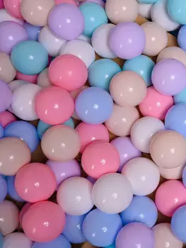 Шарики для сухого бассейна (150 штук, 6 цветов), Мультицвет