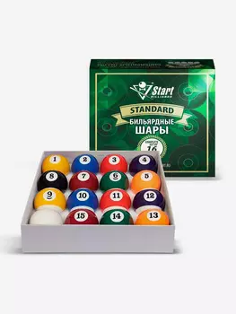Шары для бильярда Start Billiards Standard 57,2 мм, Мультицвет
