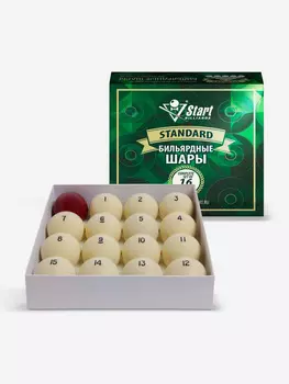 Шары для бильярда Start Billiards Standard 68 мм, Белый