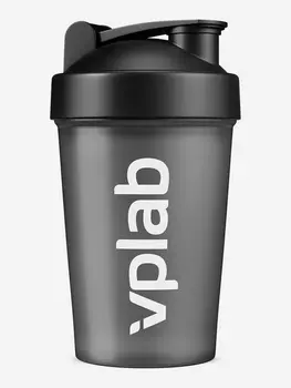 Шейкер Vplab Nutrition, 0.5 л, Черный