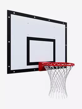 Щит баскетбольный тренировочный OLIMPCITI, 1200х900, фанера 12, на раме, Белый