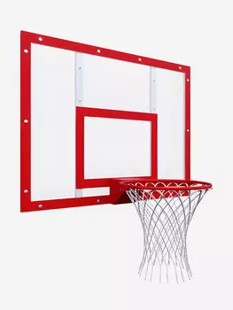 Щит баскетбольный тренировочный OLIMPCITI, 1200х900, поликарбонат, Белый