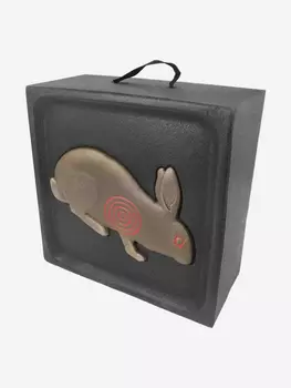 Щит Заяц 43х43х20см, Коричневый