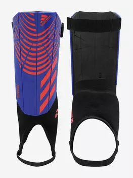 Щитки футбольные детские adidas Predator Match, Голубой, размер 100-120