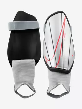 Щитки футбольные детские Nike Charge, Серебряный, размер 130-140