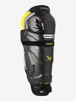 Щитки хоккейные Bauer Supreme Mach SR, Черный
