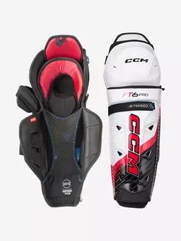 Щитки хоккейные CCM JetSpeed FT6 PRO SR, Мультицвет