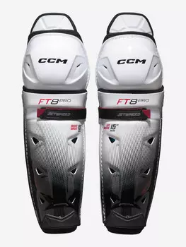 Щитки хоккейные CCM Jetspeed FT8 Pro SR, Мультицвет