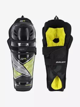Щитки хоккейные детские Bauer SUPREME 3S, Черный, размер 165-175