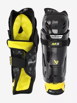 Щитки хоккейные детские Bauer Supreme M3 JR, Черный