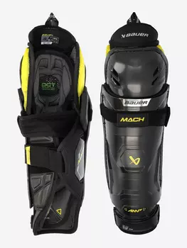 Щитки хоккейные детские Bauer Supreme Mach JR, Черный