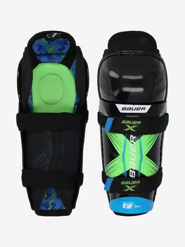 Щитки хоккейные детские Bauer X YTH, Черный