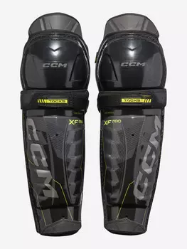 Щитки хоккейные детские CCM Tacks XF Pro JR, Черный