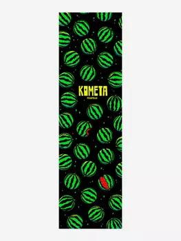 Шкурка Комета Арбуз черная, Мультицвет