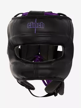 Шлем боксерский с бампером Clinch Undefeated черный, Черный