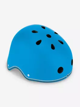 Шлем детский Globber PRIMO LIGHTS, Голубой