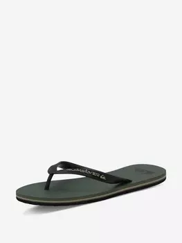 Шлепанцы мужские Quiksilver Molokai, Зеленый