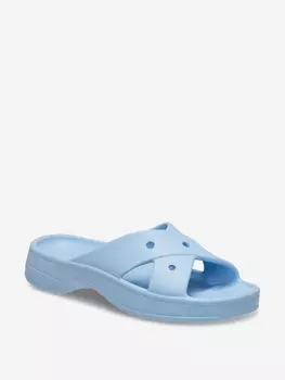 Шлепанцы женские Crocs Classic, Голубой