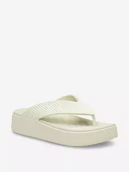 Шлепанцы женские Crocs Getaway Groove, Бежевый