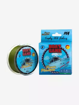 Шнур для рыбалки Power Phantom Boat, 300m, green #8 0,47мм, 48.5кг, Зеленый
