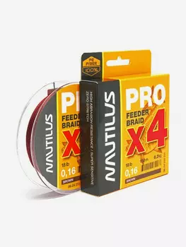 Шнур Nautilus Pro Feeder Braid Brown d-0.16 8.2кг 18lb 150м, Коричневый