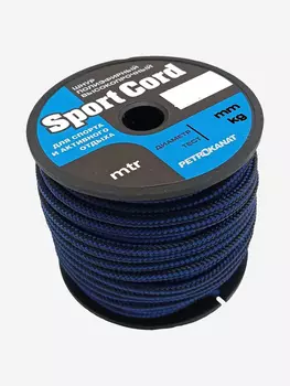Шнур плетеный Петроканат Sport Cord 2,5 мм, 150 кг, 40 м, двухцветный, катушка, Мультицвет