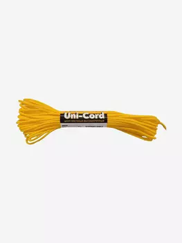 Шнур плетеный Петроканат UNI-CORD 2,0 мм (10 м) желтый, минимоток, Желтый