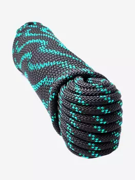 Шнур плетеный Петроканат ЯКОРНЫЙ 12,0 мм, 1700 кгс, 30 м, евромоток, Черный