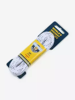 Шнурки хоккейные Howies с пропиткой (108"/274), Белый