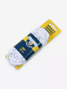 Шнурки хоккейные Howies без пропитки (108"/274), Белый