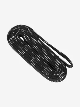 Шнурки для коньков Nordway с пропиткой Wax, Черный