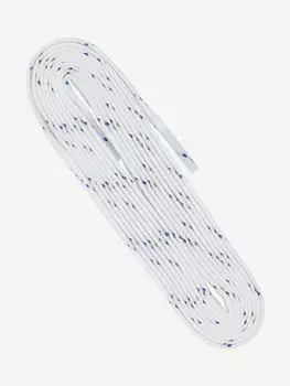 Шнурки хоккейные Howies с пропиткой узкие (96"/244), Белый