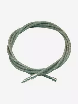 Шомпол гибкий ЧИСТОGUN для нарезных калибров, для пистолетов, длина 30 см, Серебряный