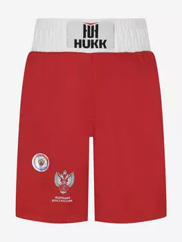 Шорты для бокса детские Hukk, Красный