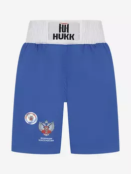 Шорты для бокса детские Hukk, Синий