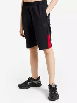 Шорты для мальчиков FILA, Черный, размер 128