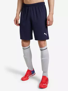 Шорты игровые мужские PUMA Liga, Синий, размер 50-52