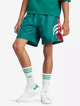 Шорты мужские adidas Q3, Зеленый