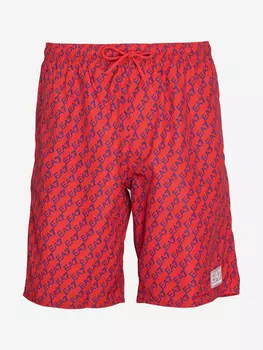Шорты мужские EA7 Mens Woven Bermuda, Красный