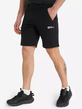 Шорты мужские Jack Wolfskin Active Track, Черный