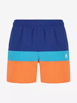 Шорты плавательные для мальчиков adidas Colorblock, Синий