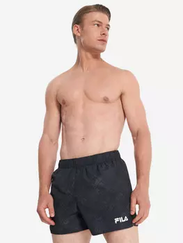 Шорты плавательные мужские FILA, Черный