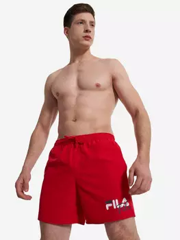 Шорты плавательные мужские FILA, Красный