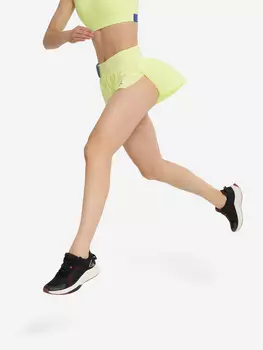 Шорты женские Demix Running Tech, Зеленый