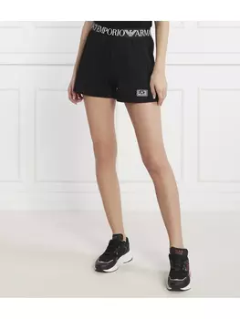 Шорты женские EA7 Shorts, Черный
