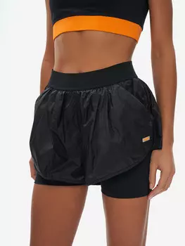 Шорты женские RAQUETA SPORT Ukko Bright and Black, Черный